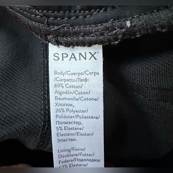 SPANX Women's Black Ankle Leggings - Size Medium - Picture 6 of 10